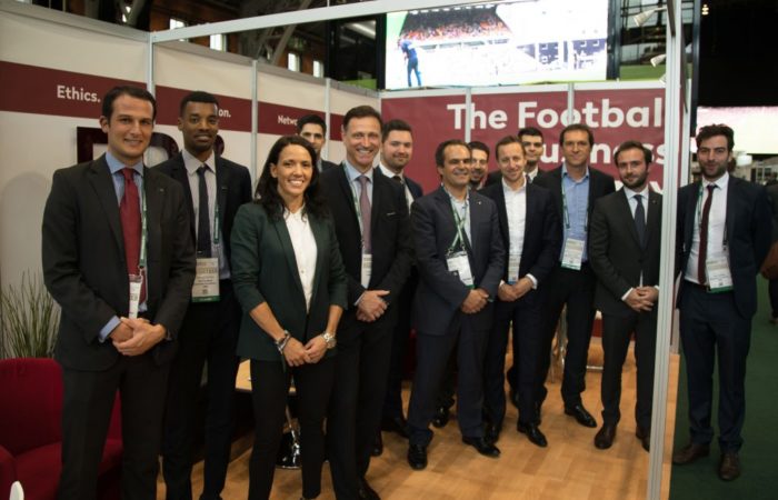 Mayi Cruz Blanco, Concacaf President and FBA students