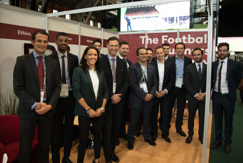Mayi Cruz Blanco, Concacaf President and FBA students