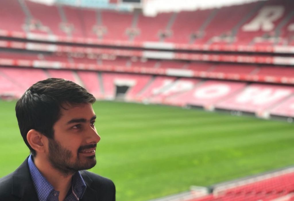 Divij Luthra internship at Benfica