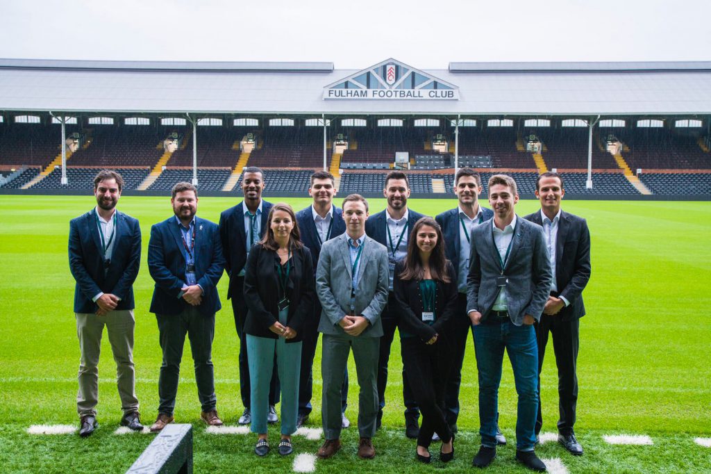 FBA students at Fulham Football Club