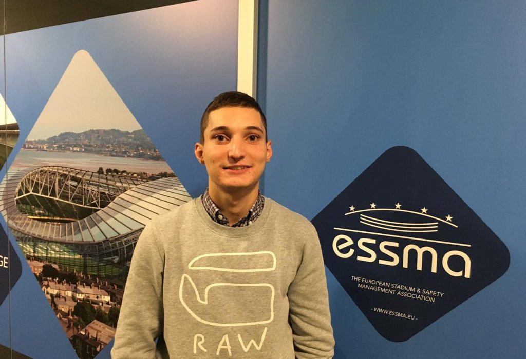 Konstantin Pashev internship at ESSMA