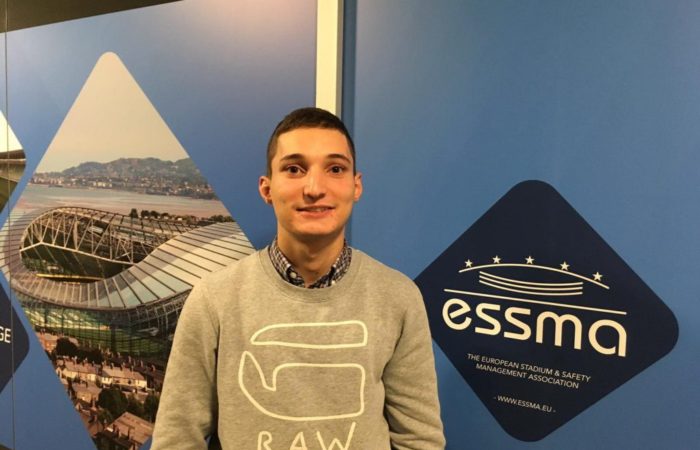 Konstantin Pashev internship at ESSMA
