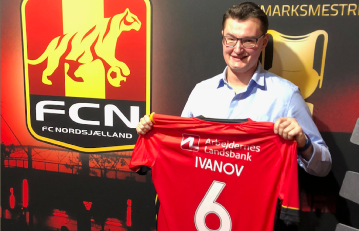 Stan Ivanov internship at FC Nordsjaelland