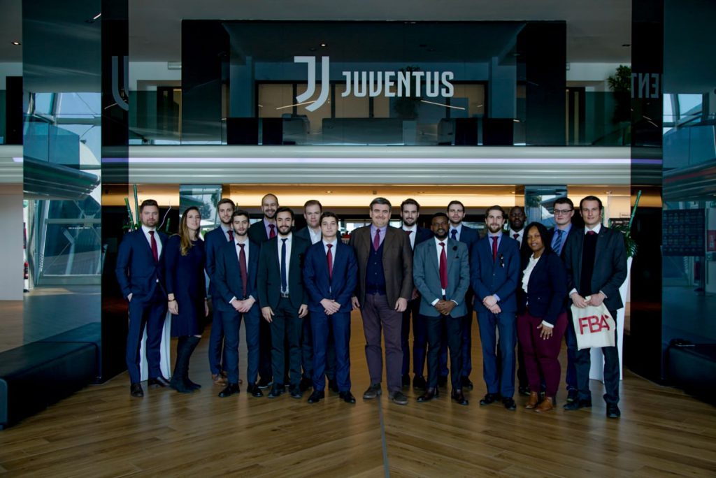 FBA students at Juventus