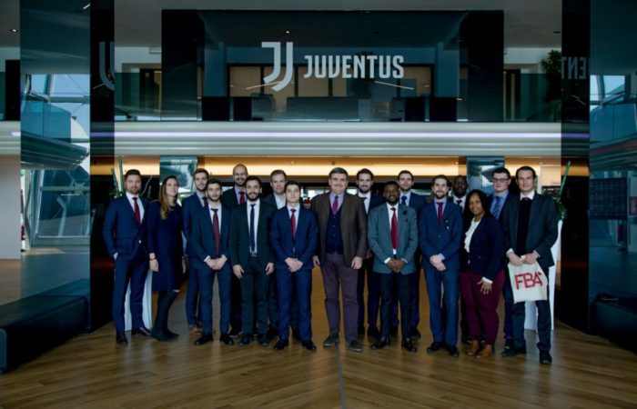 FBA students at Juventus