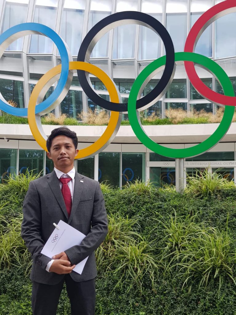 Arief Ilyasa in Field Trip to The International Olympic Committee