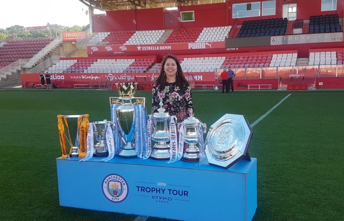 Maria Laura Ordoñez Vargas internship at Girona FC