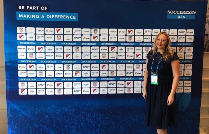Georgina Slawinski at Soccerex Week