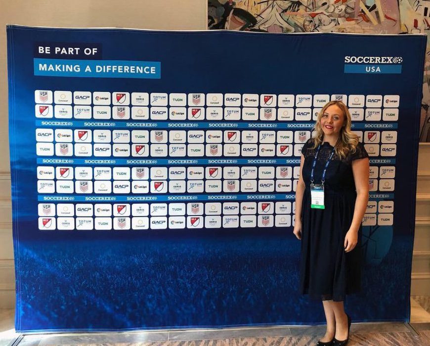 Georgina Slawinski at Soccerex Week