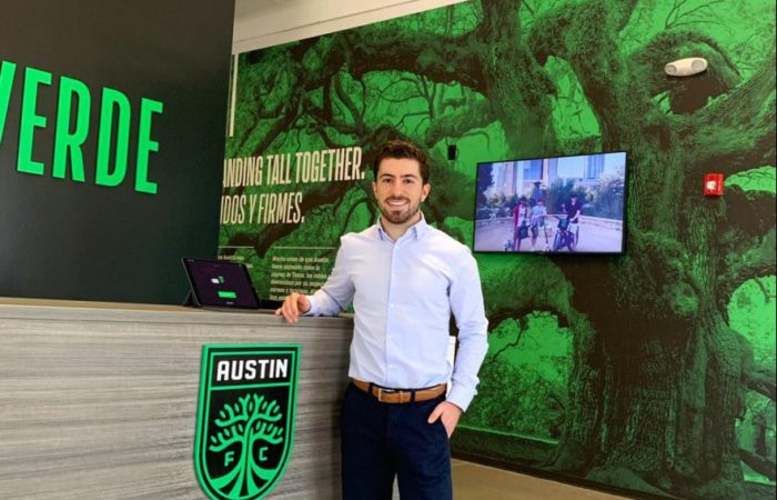 Jose Pablo Covarrubias internship at Austin FC