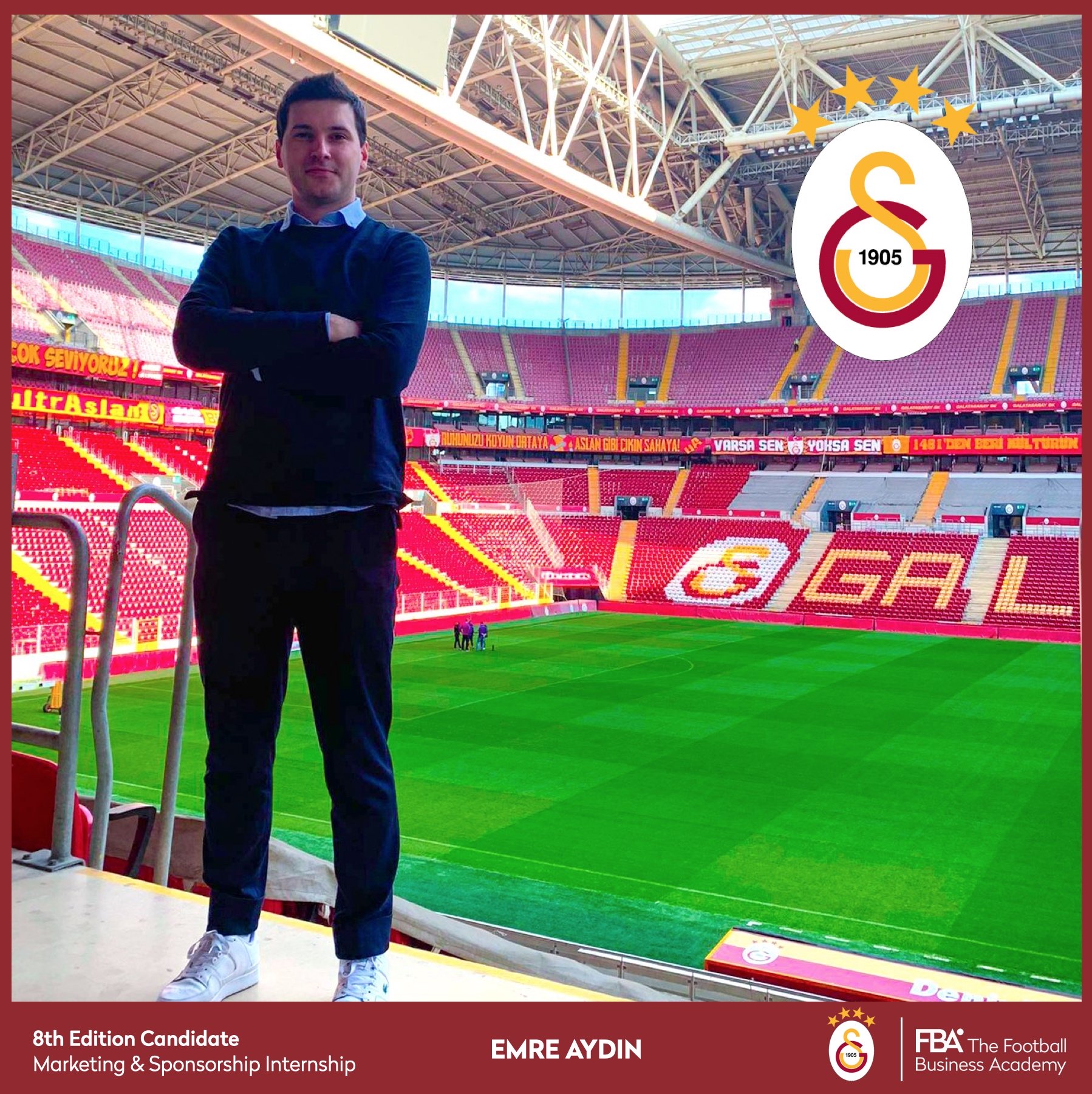 Emre Aydin: My Internship at Galatasaray SK