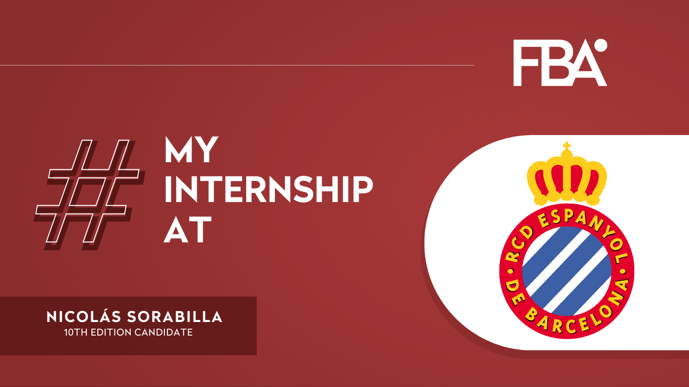 Nicolás Sorabilla: My FBA Internship at RCD Espanyol