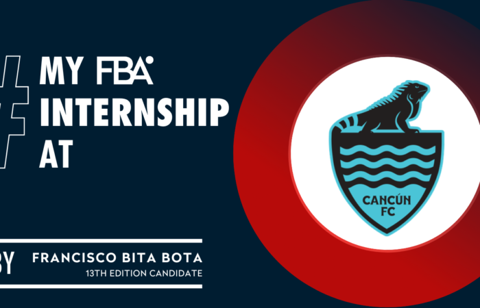 FBA internship at Cancun FC