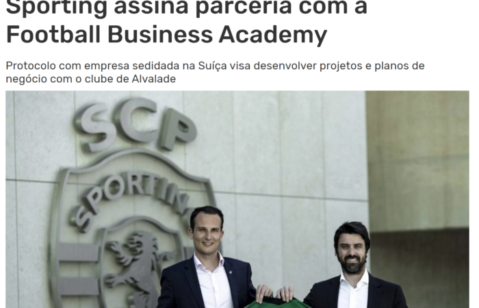 FBA and Sporting sign a partnership