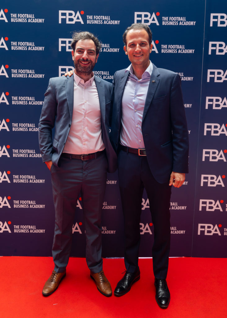 Dorian Esterer with Kristian Dobrev, FBA's new CEO