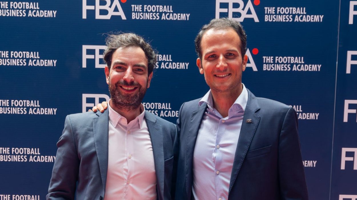 FBA outgoing CEO, Dorian Esterer with his successor Kristian Dobrev.