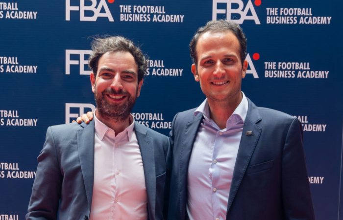 FBA outgoing CEO, Dorian Esterer with his successor Kristian Dobrev.
