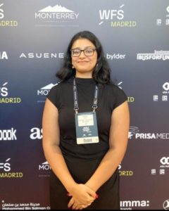 Pooja attending at World Football Summit